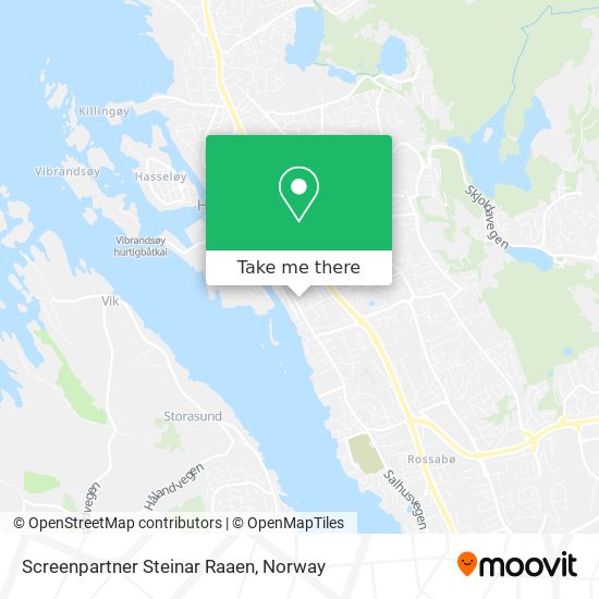 Screenpartner Steinar Raaen map