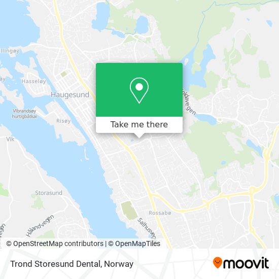 Trond Storesund Dental map