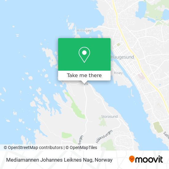 Mediamannen Johannes Leiknes Nag map