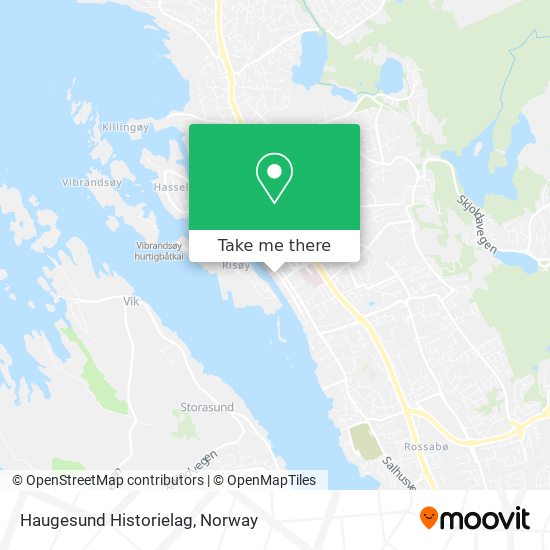 Haugesund Historielag map