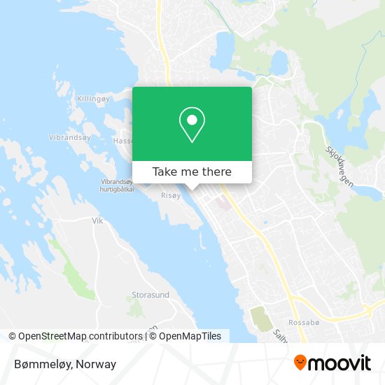 Bømmeløy map