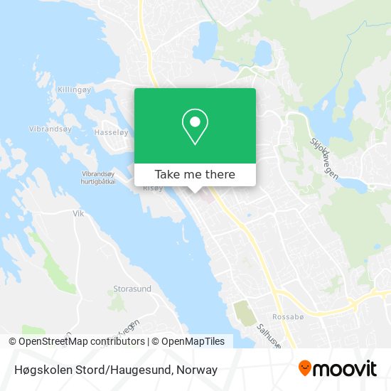 Høgskolen Stord/Haugesund map