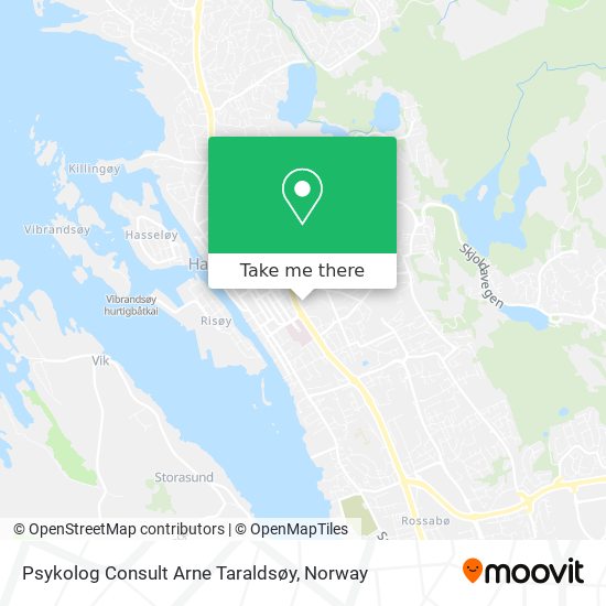 Psykolog Consult Arne Taraldsøy map