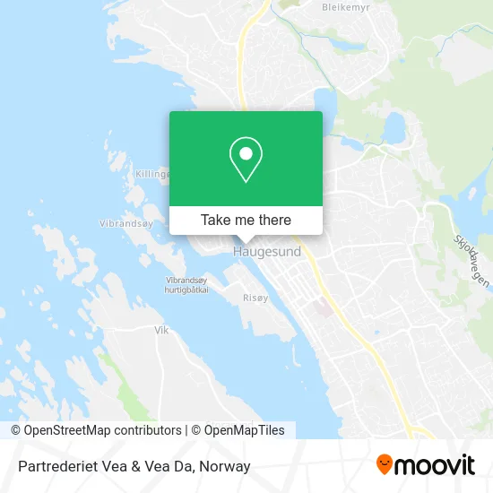 Partrederiet Vea & Vea Da map