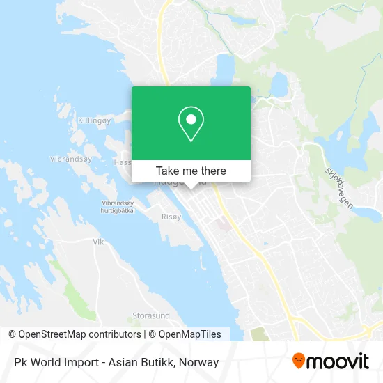 Pk World Import - Asian Butikk map