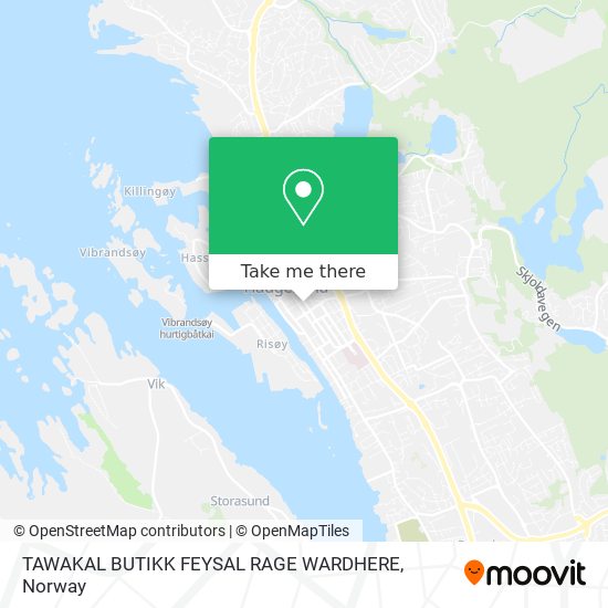 TAWAKAL BUTIKK FEYSAL RAGE WARDHERE map