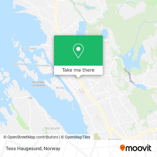 Tess Haugesund map