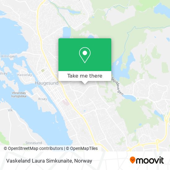 Vaskeland Laura Simkunaite map