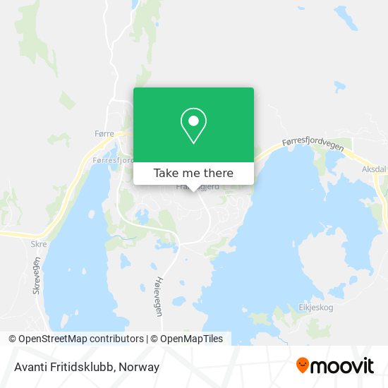 Avanti Fritidsklubb map