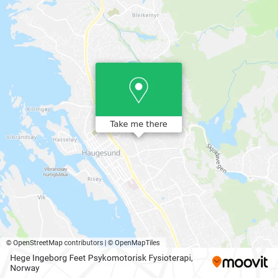 Hege Ingeborg Feet Psykomotorisk Fysioterapi map