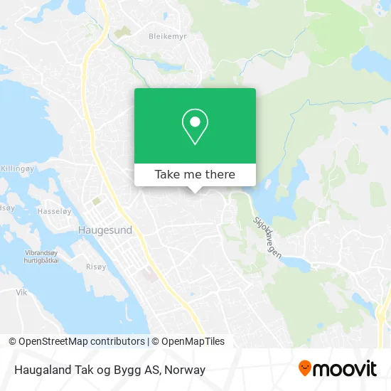 Haugaland Tak og Bygg AS map