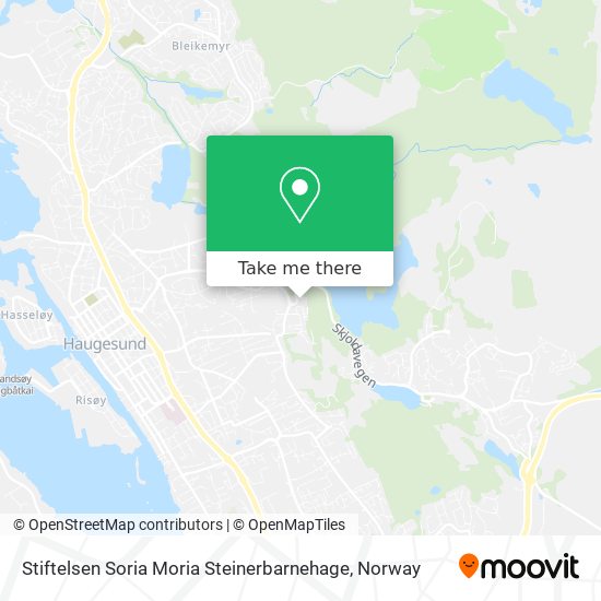 Stiftelsen Soria Moria Steinerbarnehage map