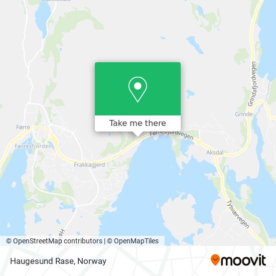 Haugesund Rase map