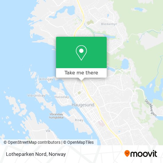 Lotheparken Nord map