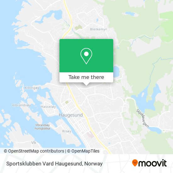 Sportsklubben Vard Haugesund map