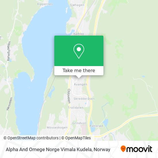 Alpha And Omege Norge Vimala Kudela map