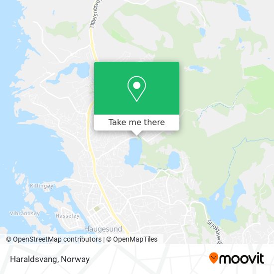 Haraldsvang map