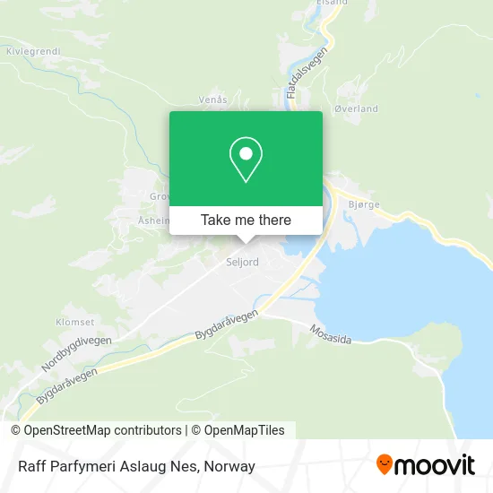 Raff Parfymeri Aslaug Nes map