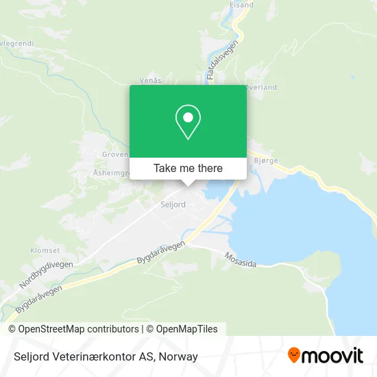 Seljord Veterinærkontor AS map