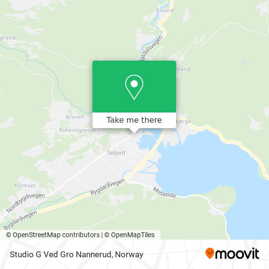 Studio G Ved Gro Nannerud map