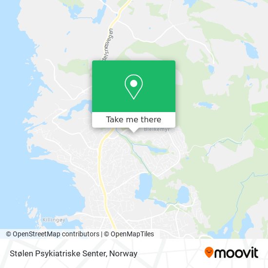 Stølen Psykiatriske Senter map