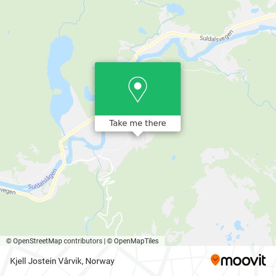 Kjell Jostein Vårvik map