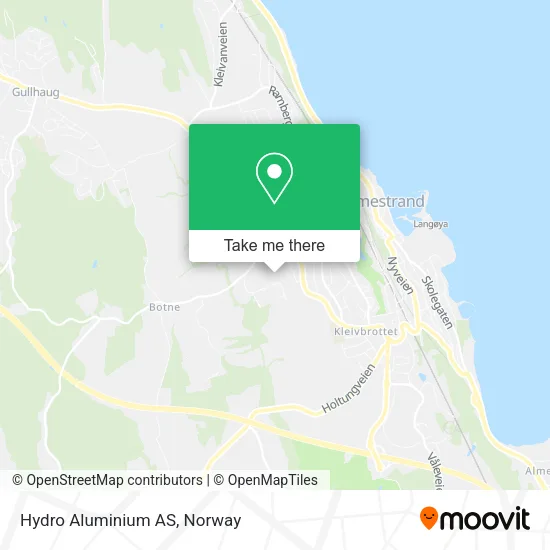 Hydro Aluminium AS map