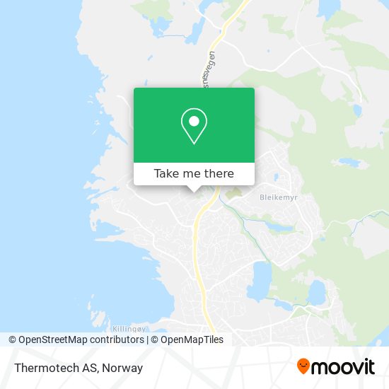 Thermotech AS map