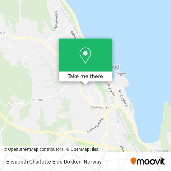 Elisabeth Charlotte Eide Dokken map