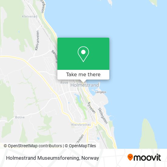 Holmestrand Museumsforening map