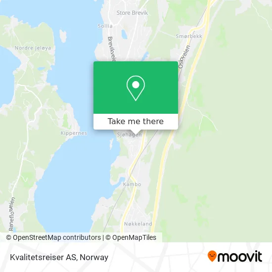 Kvalitetsreiser AS map