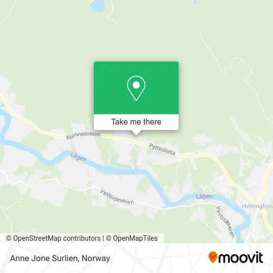 Anne Jone Surlien map
