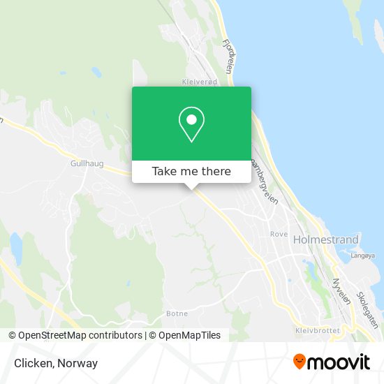 Clicken map