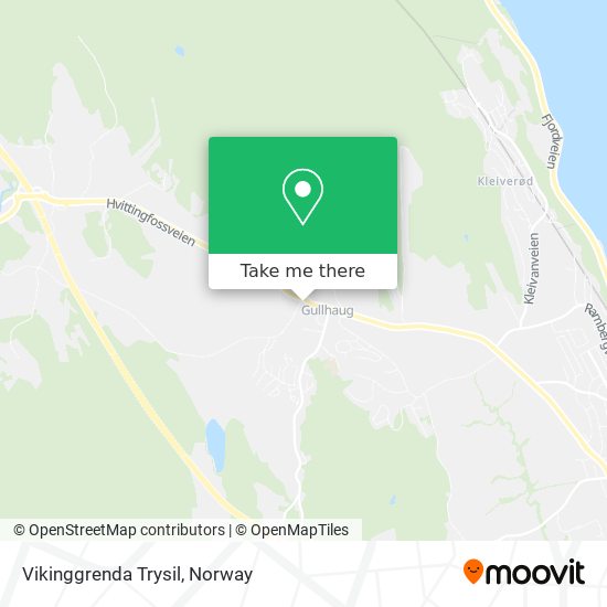 Vikinggrenda Trysil map