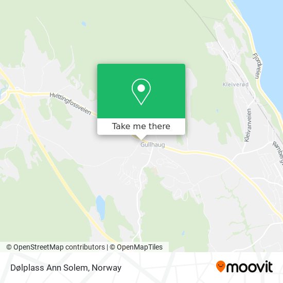 Dølplass Ann Solem map