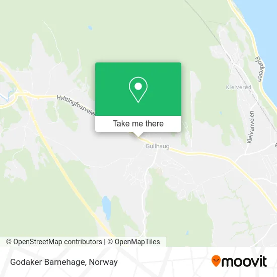 Godaker Barnehage map