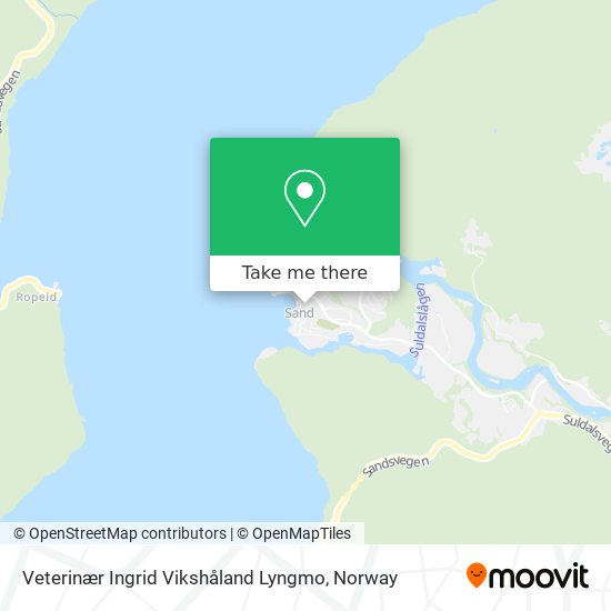 Veterinær Ingrid Vikshåland Lyngmo map