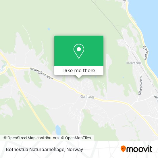 Botnestua Naturbarnehage map