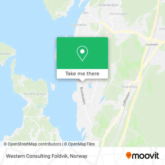 Western Consulting Foldvik map