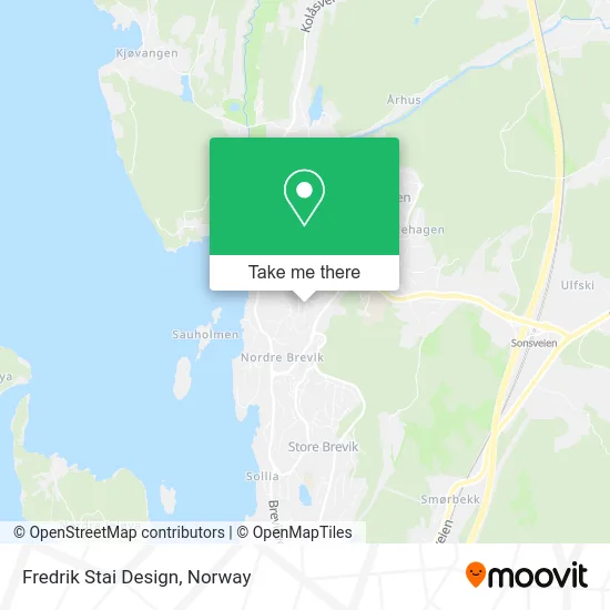 Fredrik Stai Design map