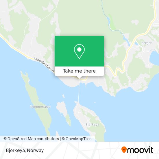 Bjerkøya map
