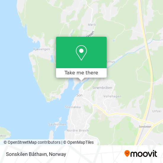 Sonskilen Båthavn map