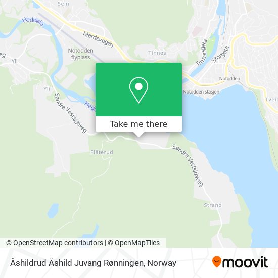 Åshildrud Åshild Juvang Rønningen map