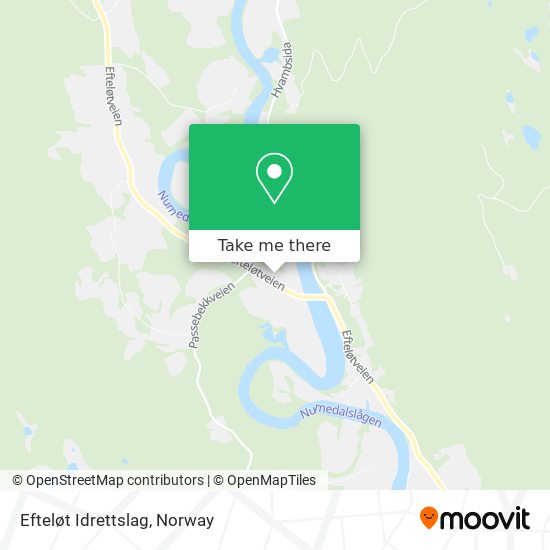 Efteløt Idrettslag map