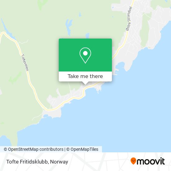 Tofte Fritidsklubb map