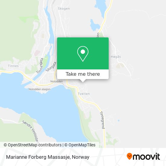 Marianne Forberg Massasje map