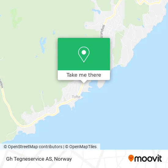 Gh Tegneservice AS map