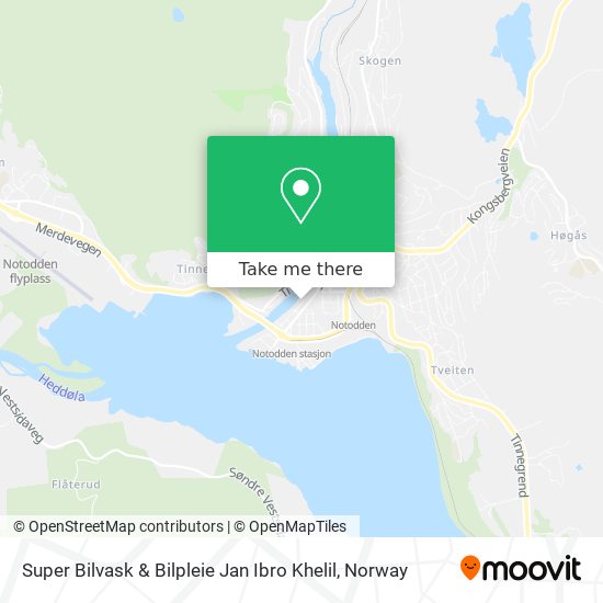 Super Bilvask & Bilpleie Jan Ibro Khelil map