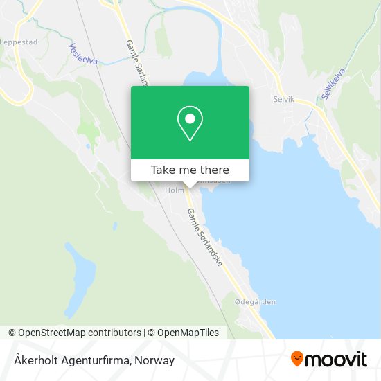 Åkerholt Agenturfirma map