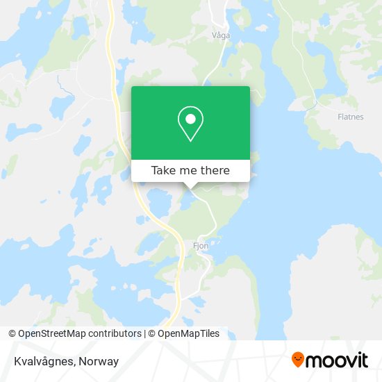 Kvalvågnes map